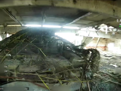 Ховали танк у руїнах — росіяни не змогли зберегти свою техніку  