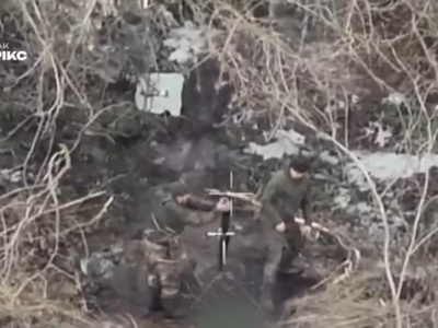 Відстрілявся і згорів: дронарі підрозділу «Стрікс» уразили мінометний розрахунок окупантів  