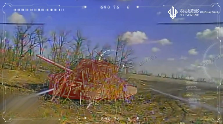 Мінус три танки: гвардійці бригади «Спартан» зменшили популяцію ворожої броні на Покровському напрямку  