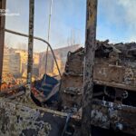 Пошкоджене пожежне депо