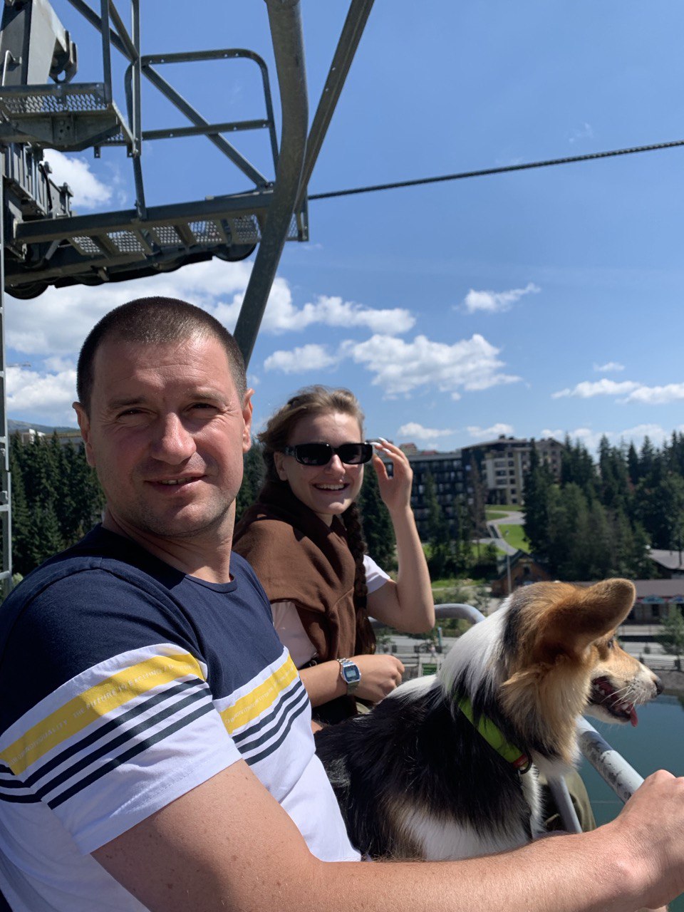 Олег Шмарко з донькою Маргаритою