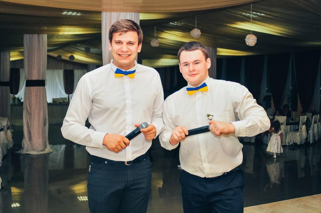 Роман Климарчук з колегою