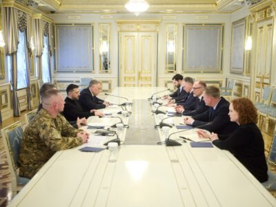 Президент України й міністр оборони Латвії обговорили посилення ППО та спільне виробництво дронів  