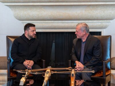 Президент України та король Йорданії обговорили можливе партнерство в безпековій сфері  