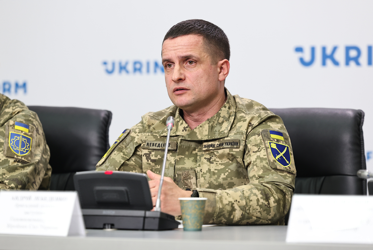 Андрій Лебеденко, заступник Головнокомандувача Збройних Сил України, бригадний генерал. 