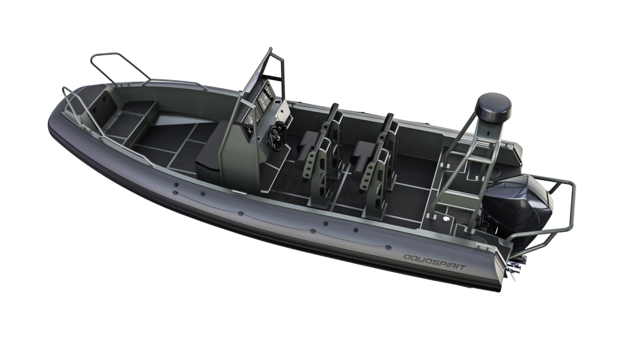 Варіант бойового човна AQUASPIRIT S700HD