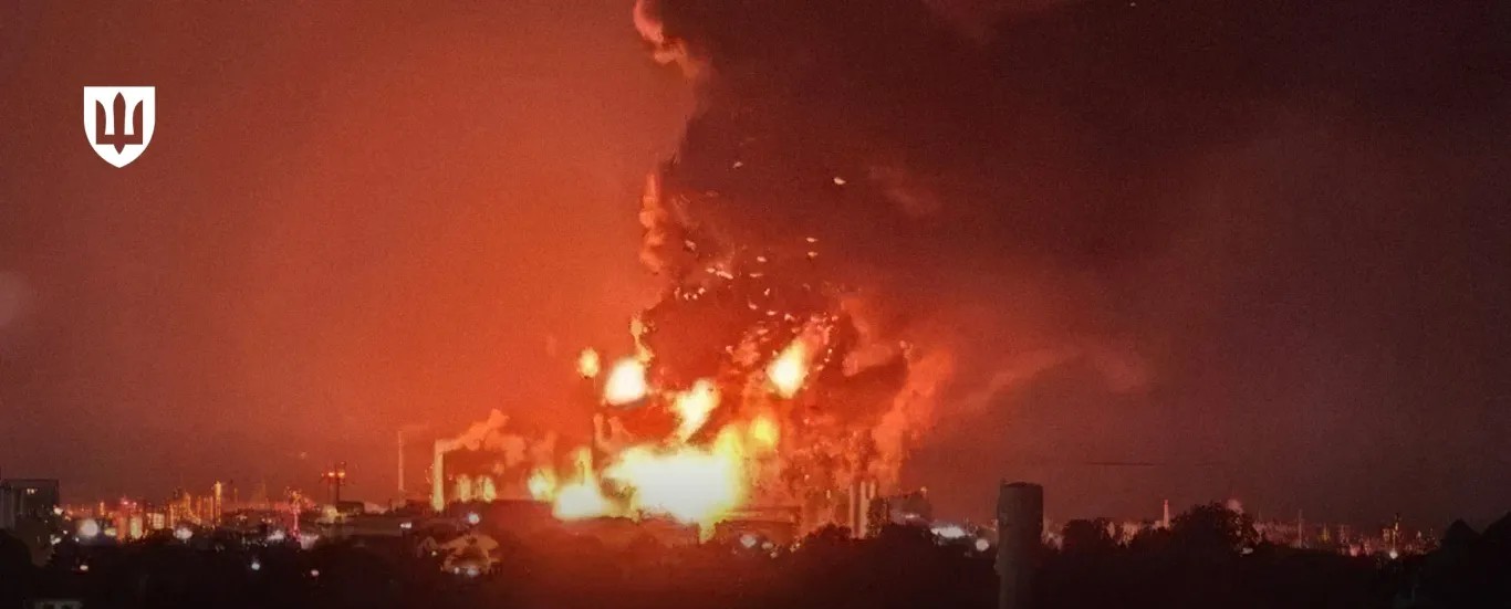 Сили оборони уразили 13 обʼєктів нафтогазового комплексу на території рф у січні-лютому