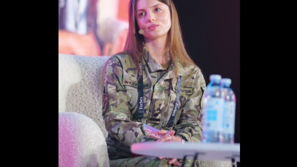 «Військовослужбовець має бачити сенс у роботі»: майор Нелі Шелякіна  