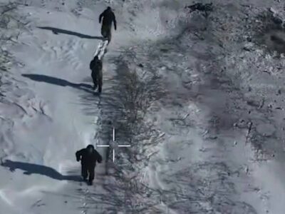 Дрон з гучномовцем узяв у полон росіян на Південно-Слобожанському напрямку  