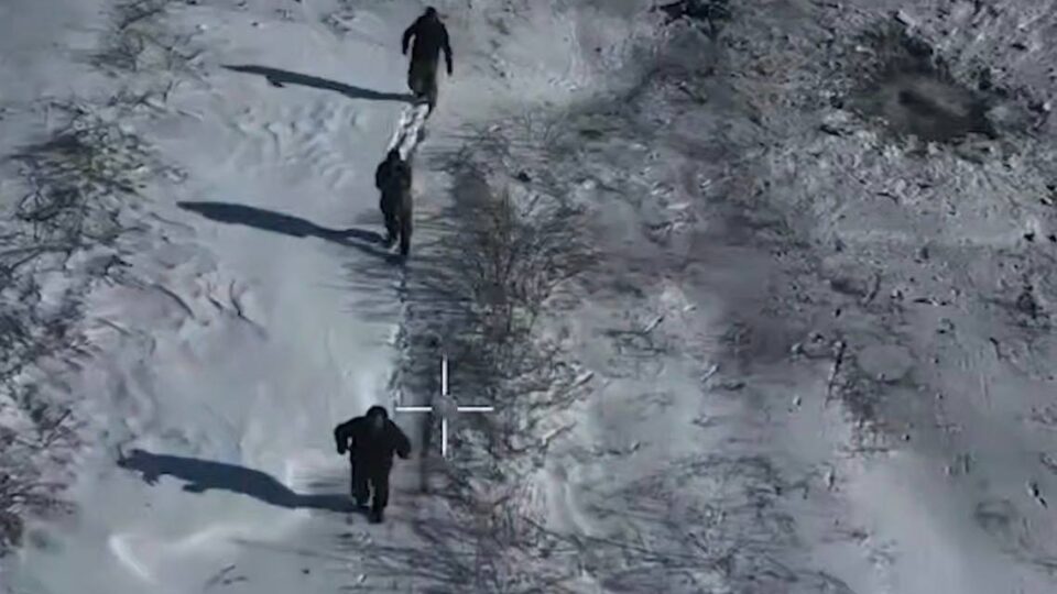 Дрон з гучномовцем узяв у полон росіян на Південно-Слобожанському напрямку  