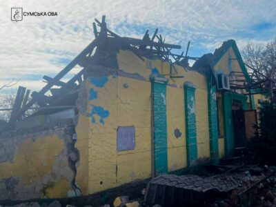 На Сумщині внаслідок ворожих обстрілів три людини загинули, а 10 зазнали поранень  