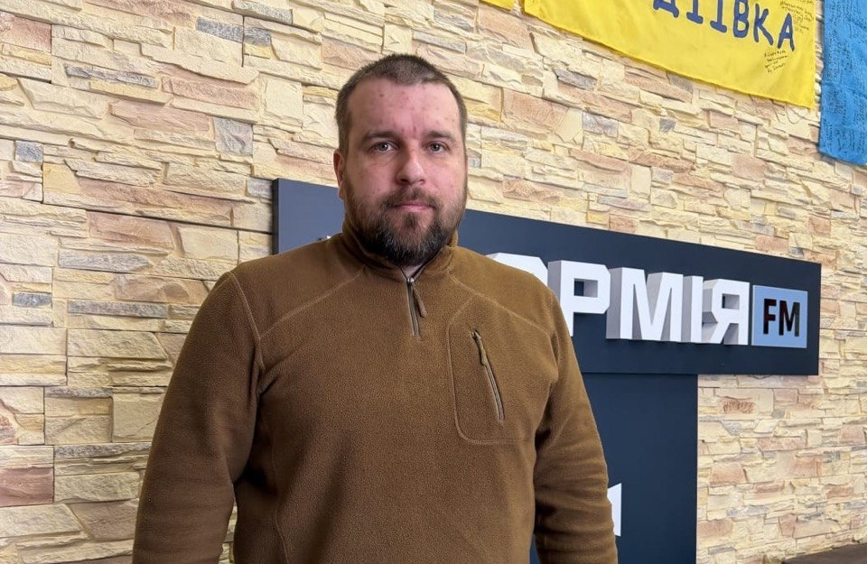 Євген Левицький в студії АрміяFM