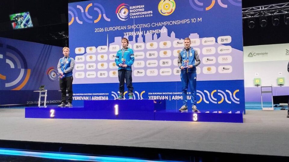 Спортсмен ЗСУ виборов бронзу на чемпіонаті Європи зі стрільби кульової серед юніорів  