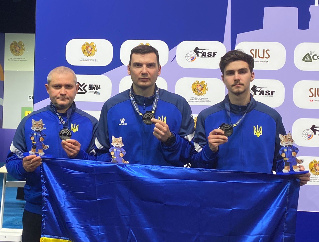 Спортсмени ЗСУ — срібні призери чемпіонату Європи зі стрільби кульової