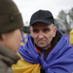 Український воїн, який повернувся з російського полону в рамках обміну 6 березня 2026 року