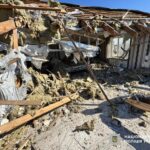 Пошкоджена будівля