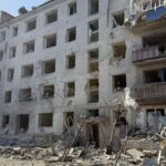 Пошкоджена будівля