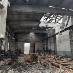 Пошкоджена будівля