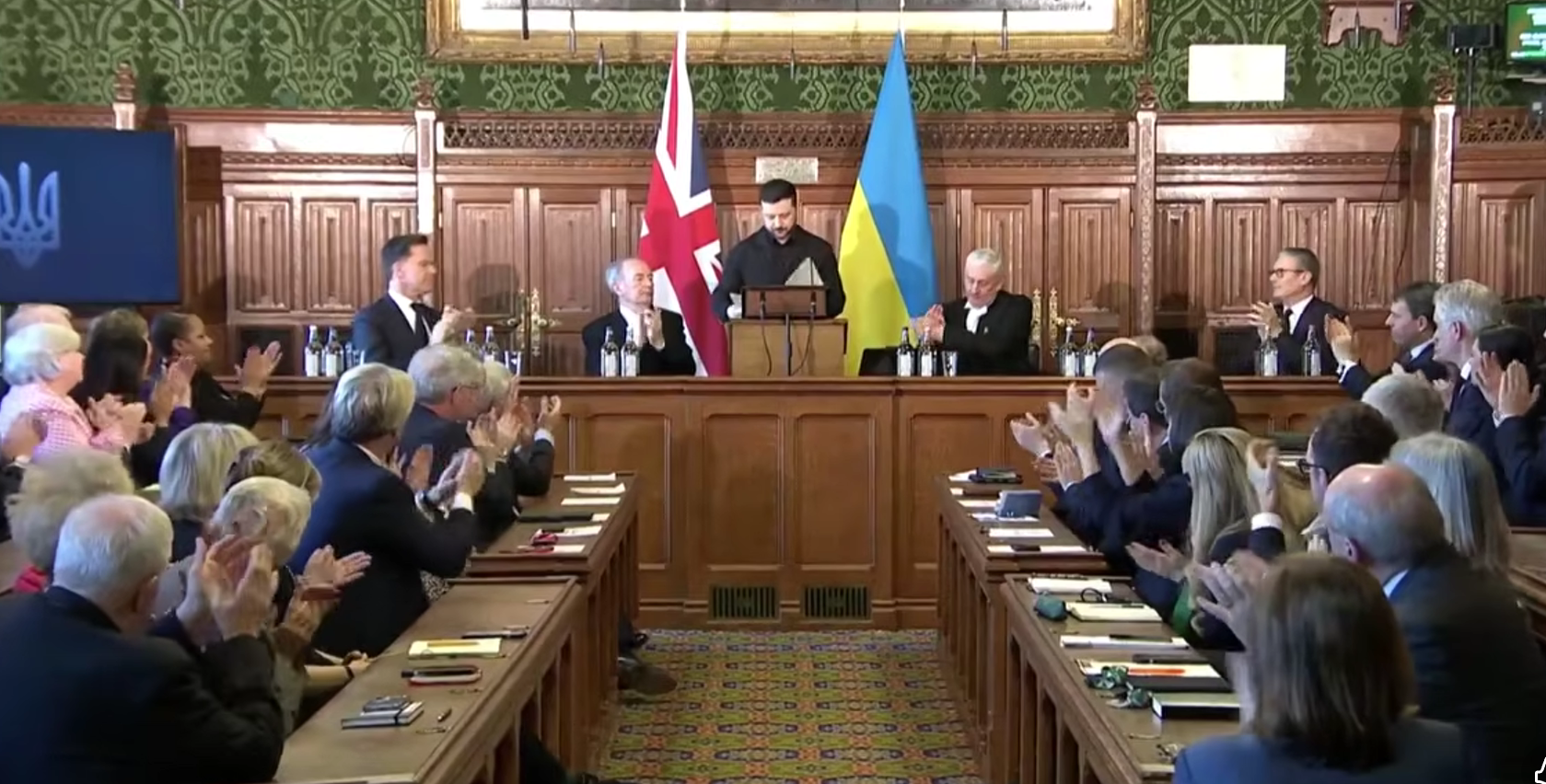 Володимир Зеленський у британському парламенті