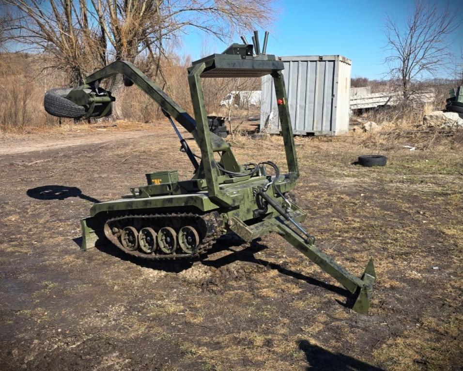 Роботизована платформа Terrikon-X для роботи у небезпечних зонах