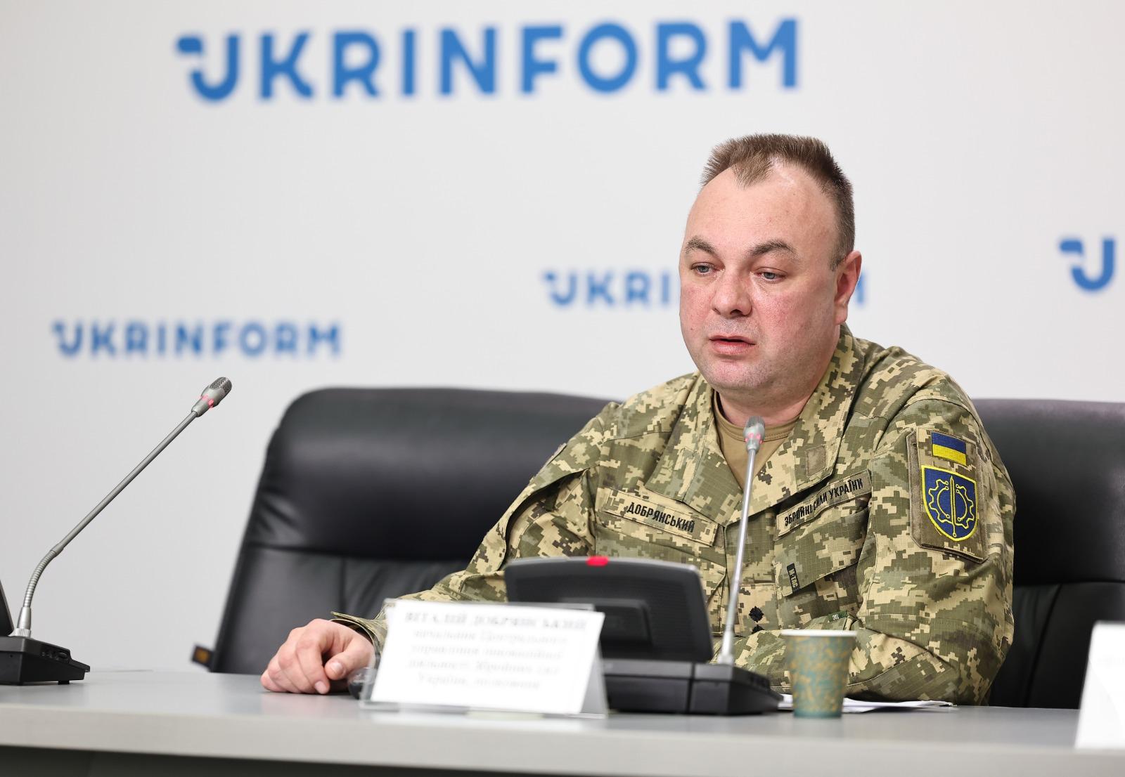 Віталій Добрянський, начальник Центрального управління інноваційної діяльності Збройних Сил України, полковник.
