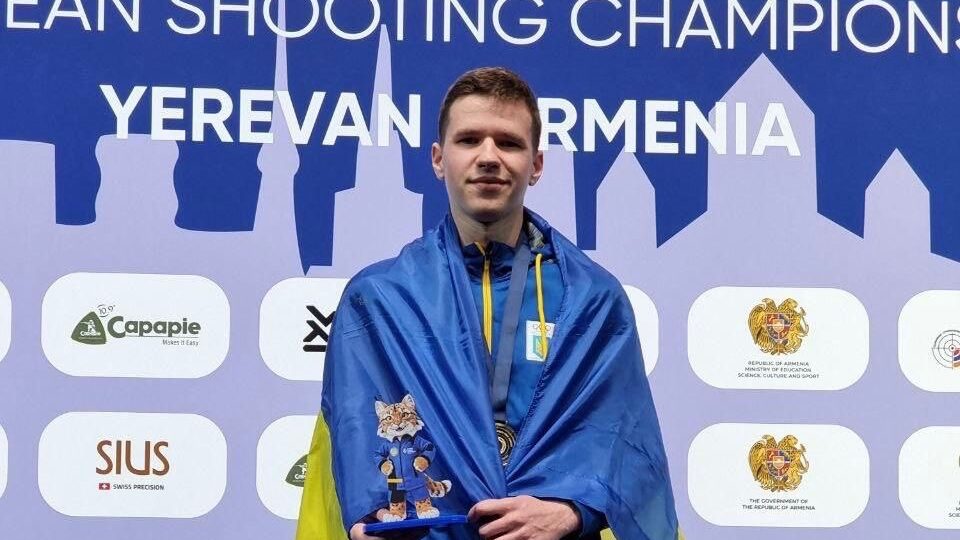 Спортсмен ЗСУ став чемпіоном Європи зі стрільби кульової  