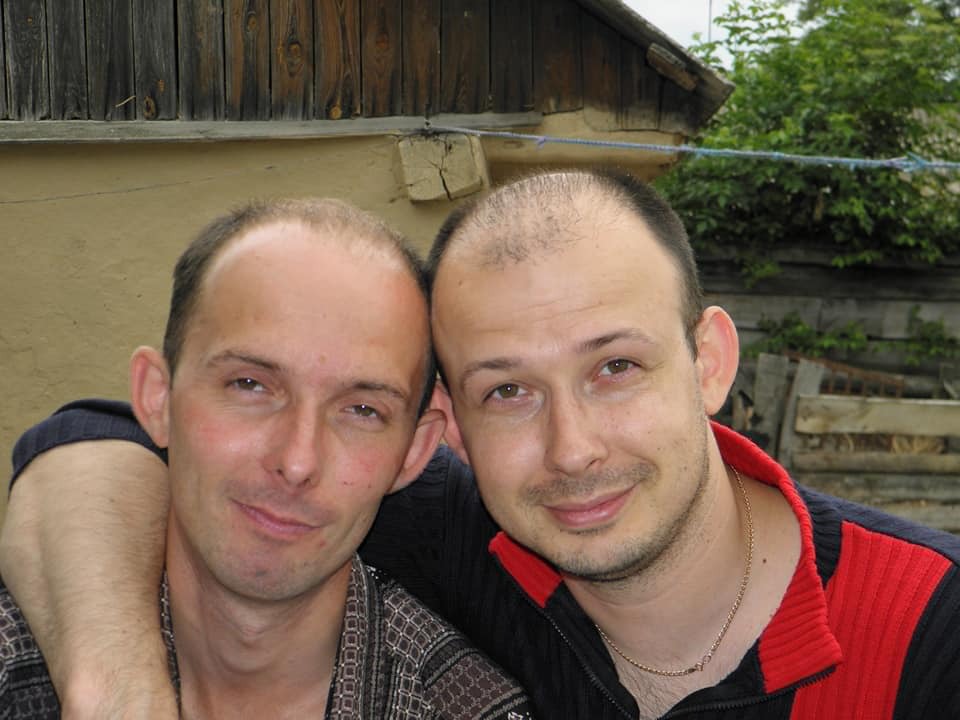 Роман Стецько з сином