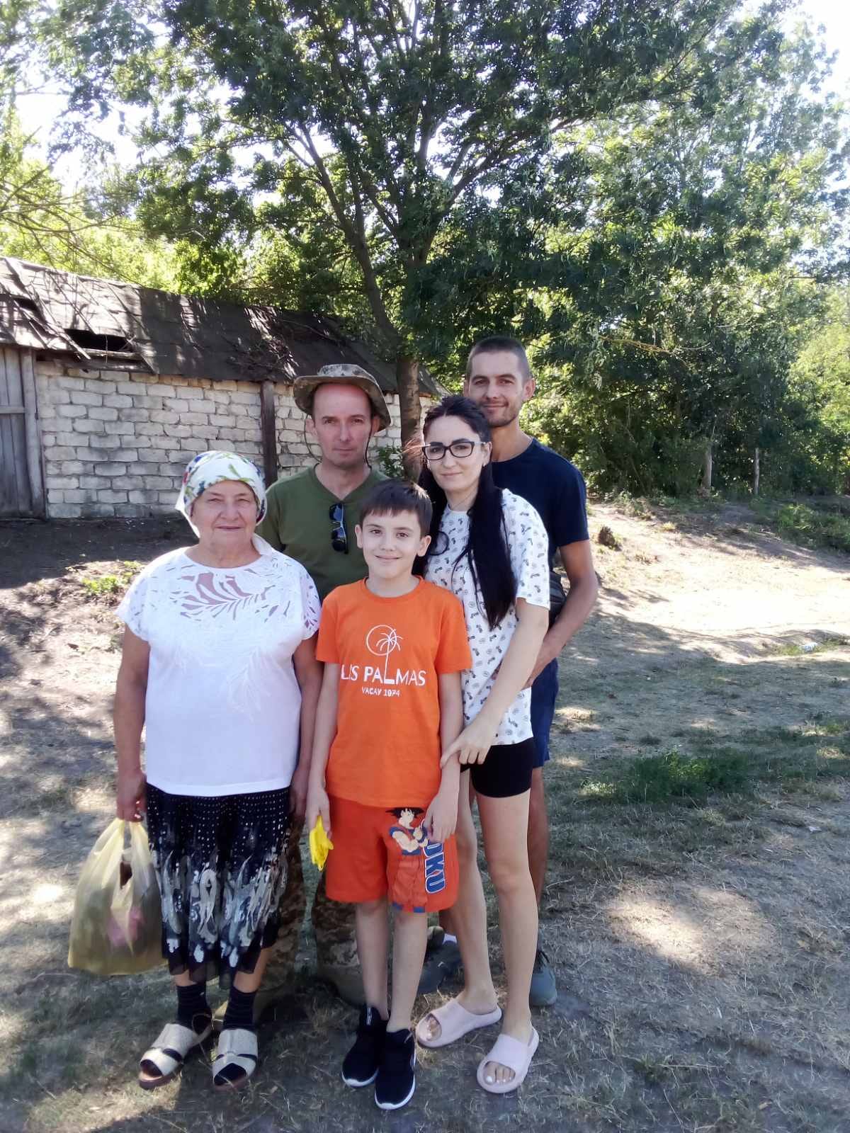 Роман Стецько з родиною