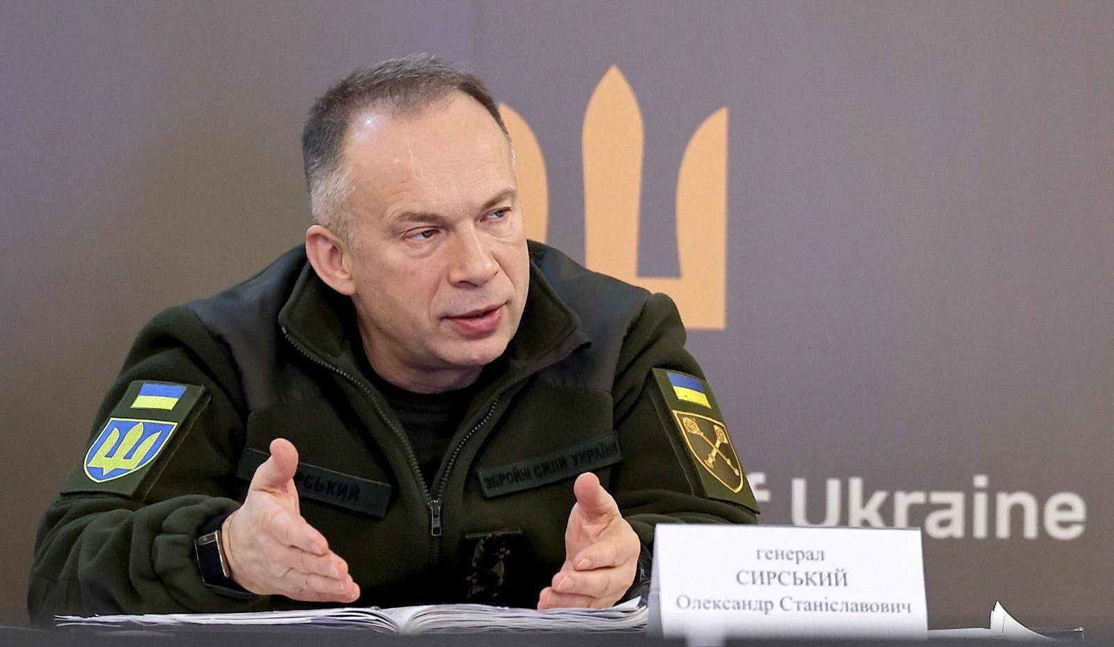 Головнокомандувача ЗСУ генерал Олександр Сирський