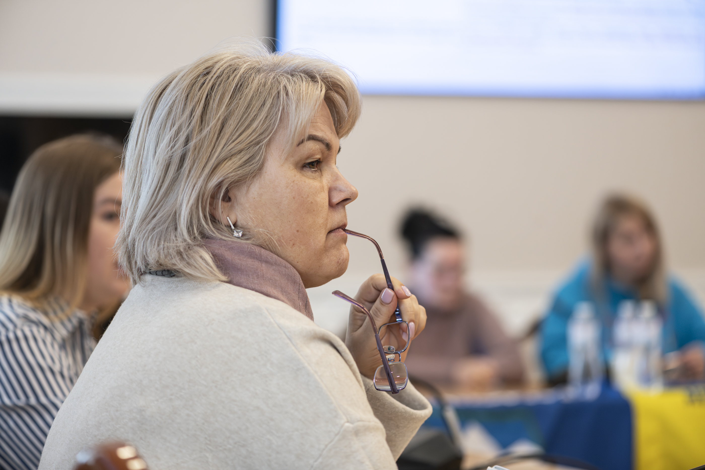 Члени родин зниклих безвісти на зустрічі з представниками Міноборони, Коордштабу, Нацполіції