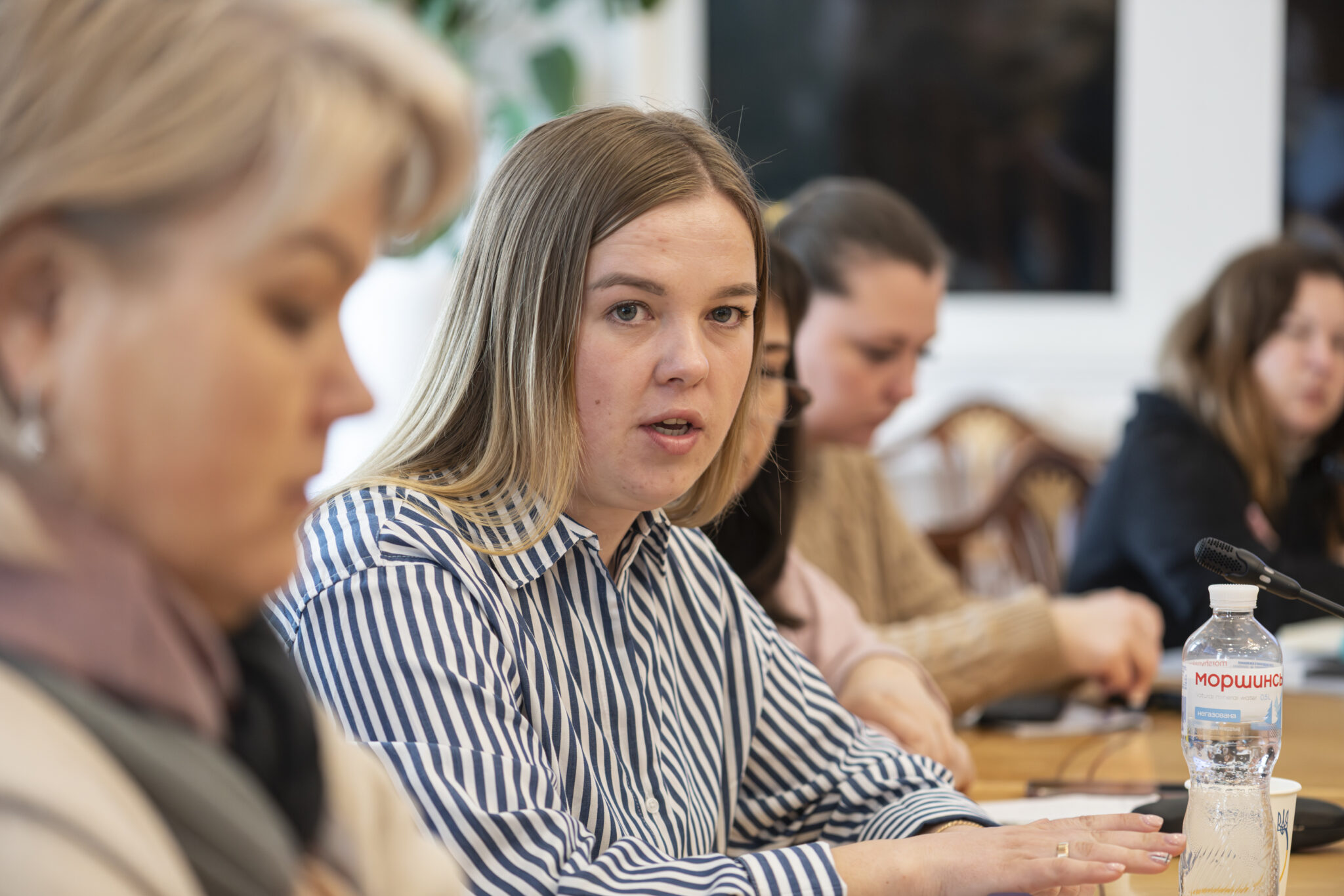 Члени родин зниклих безвісти на зустрічі з представниками Міноборони, Коордштабу, Нацполіції