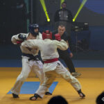 Поєдинок на фінальній частині ІІІ Чемпіонату України з рукопашного бою, присвяченого пам’яті Героя України, генерал-майора Максима Шаповала