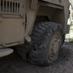 Ураження бронеавтомобіля «Кірпі» після виїзду на передові позиції