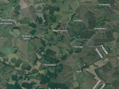 Сили оборони відступили в районі села Миропільське на Сумщині  