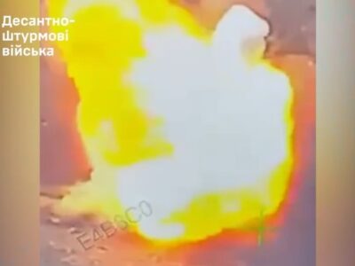 Феєрична детонація: один удар FPV і мінус шість окупантів  