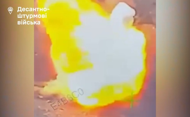 Феєрична детонація: один удар FPV і мінус шість окупантів  