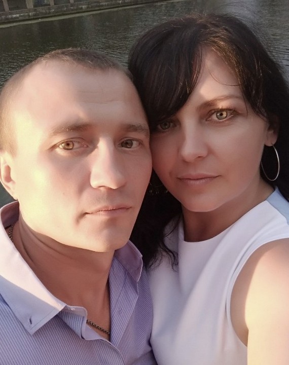 Роман Куценко з дружиною