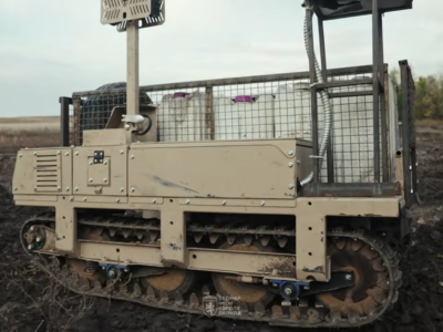 Остання надія логістики: наземні дрони у Часовому яру забезпечують піхоту та вивозять поранених  