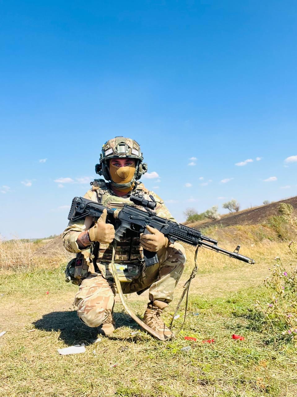 Військовослужбовець 42 окремої механізованої бригади з позивним «Пінчер»