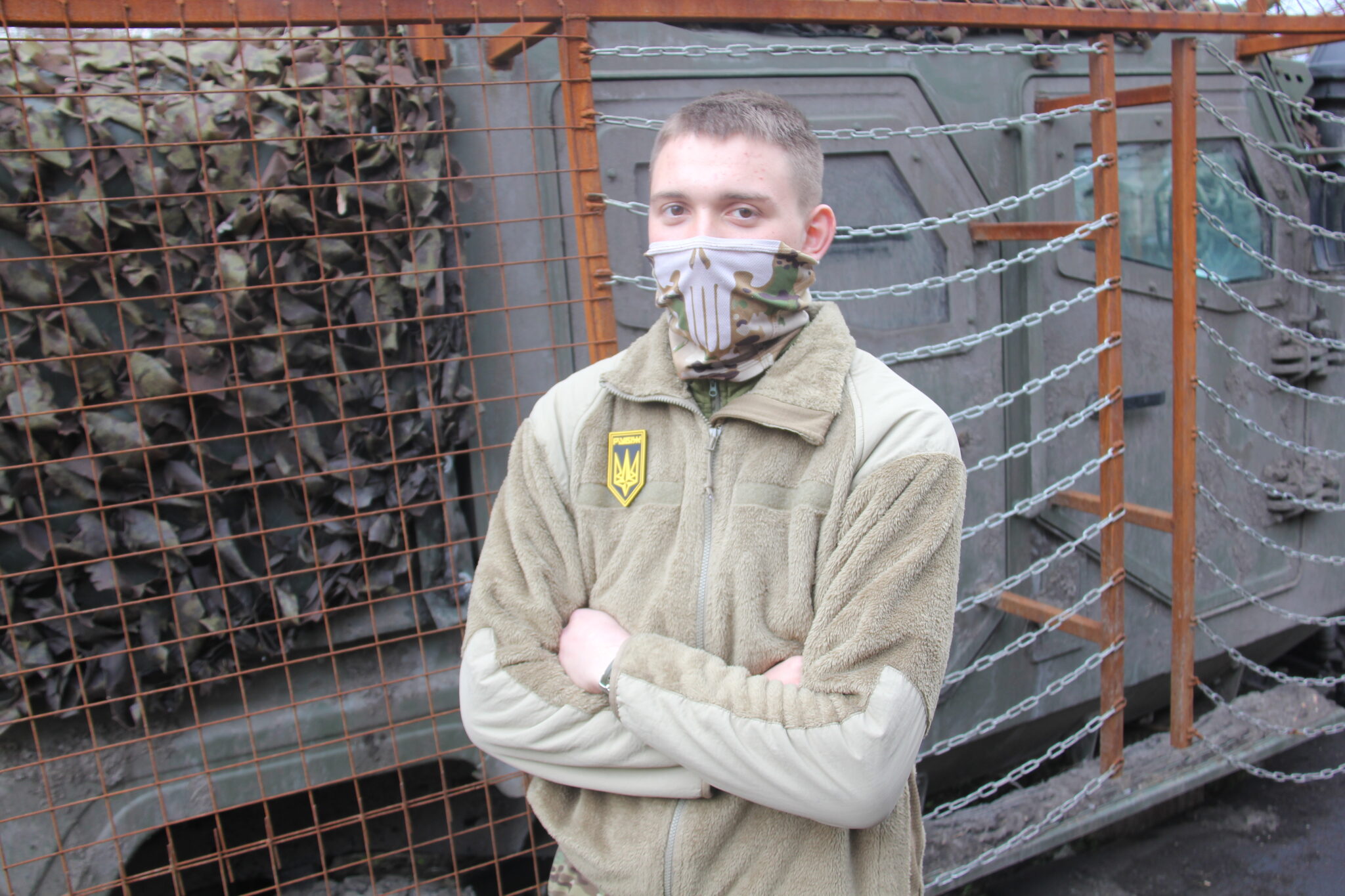 Військовослужбовець ЗСУ з позивним «Хьюго»