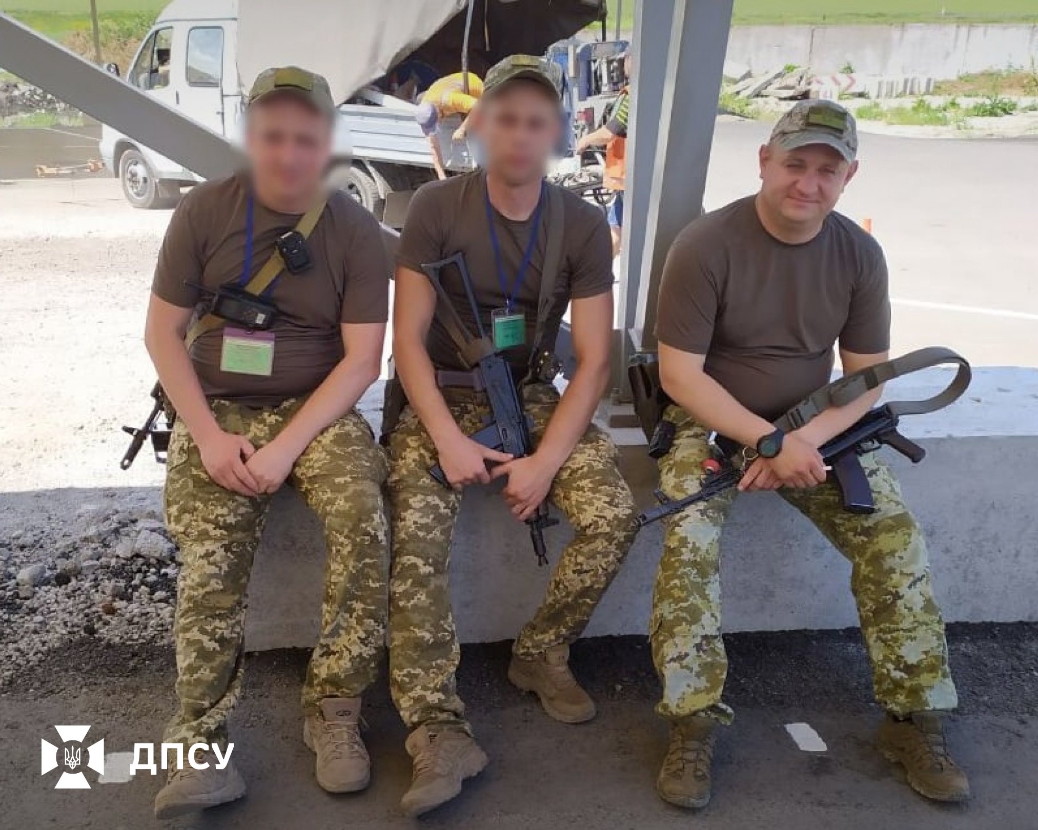 Олександр Маслак з побратимами