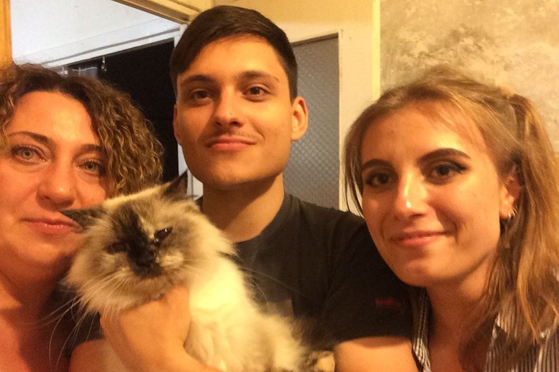 Владислав Титаренко з рідними