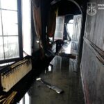 Пошкоджена будівля