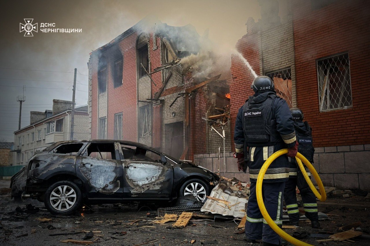 Пошкоджений будинок