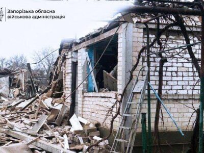 На Запоріжжі 2 людини загинули і 9 поранені через російські обстріли  