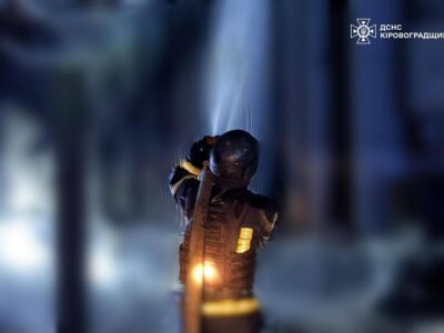Вночі окупанти завдали удару по об’єкту інфраструктури на Кіровоградщині  