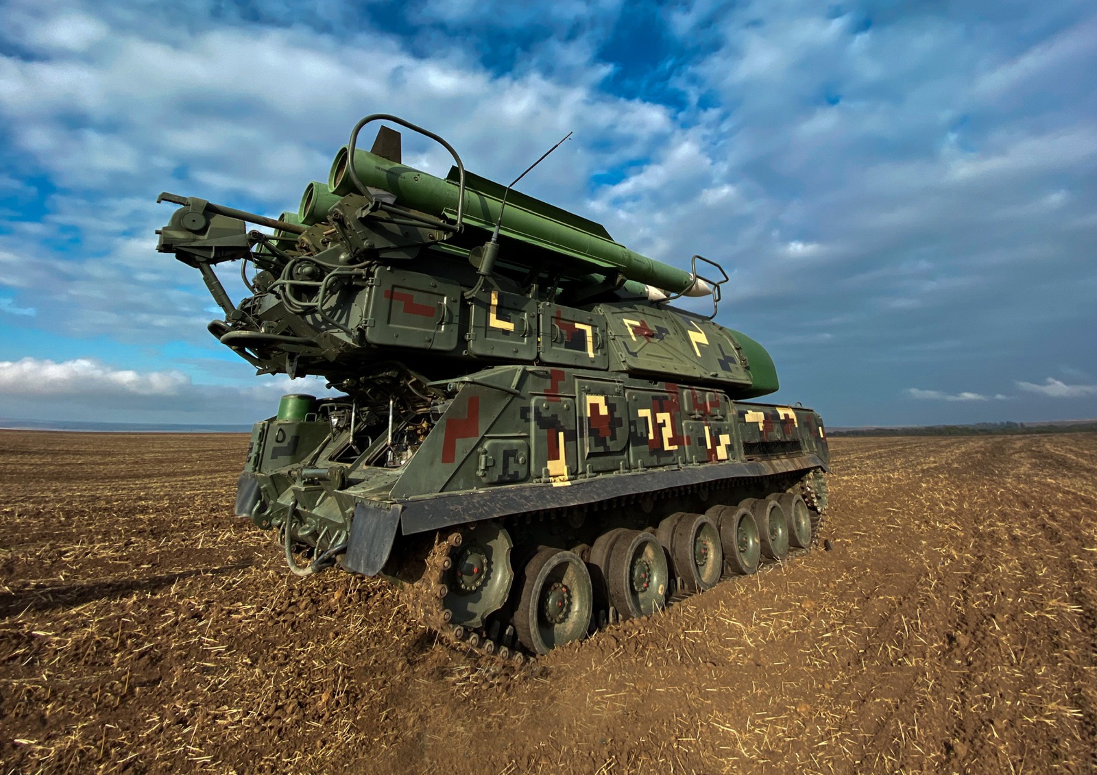 Український ЗРК «Бук-М1»