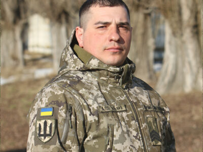 Орден «За мужність» для сапера «Бандери»: після поранень і фронту — знову в строю з новітньою технікою  