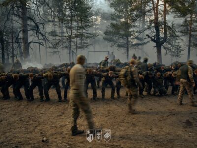 Пройдуть тільки найсильніші: рекрути «Азова» почали підготовку  