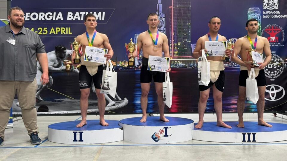 Спортсмени ЗС України здобули золото та бронзу на відкритому Кубку Європи з сумо  